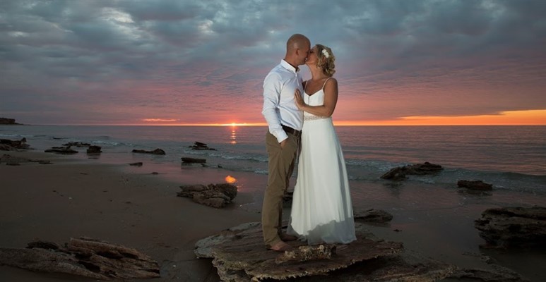Broome Weddings - Yvonne and Jereon all the way from
