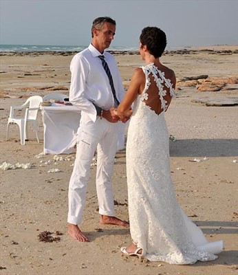 Broome Weddings - Aurelia and Pascal from France to