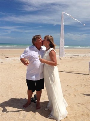 Broome Weddings - Trevor and Michele Trew Cable Beach