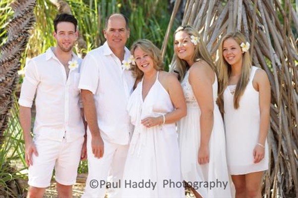 Cable Beach Weddings - Susan and Thomas Kieckhefer and Family