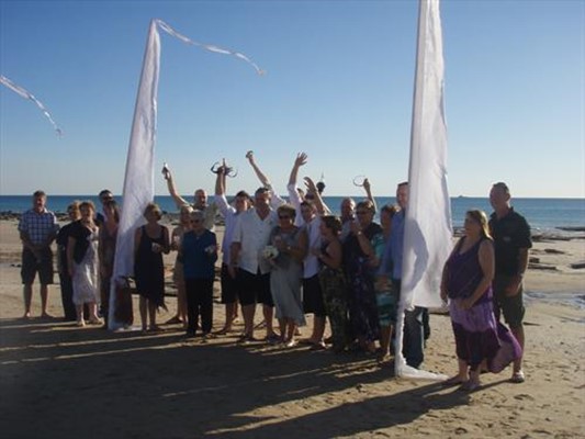 Cable Beach Weddings - The Port Hedland Crew