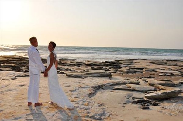 Cable Beach Weddings - Aurelia and Pascal all the way from